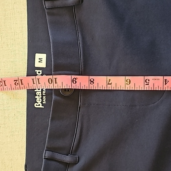 BETABRAND Pull On Dress Yoga Stretch Pants Navy Size Medium - Picture 3 of 13